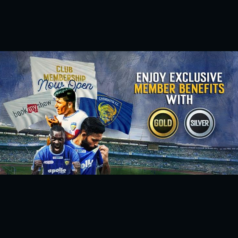 Chennaiyin FC introduces official ‘club membership’ on BookMyShow