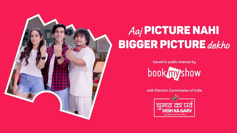BookMyShow launches thought-provoking campaign, ‘Aaj Picture Nahi, Bigger Picture Dekho’