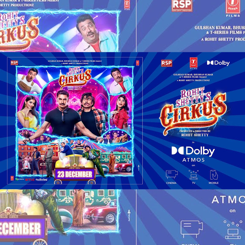 Rohit Shetty Productionz & T-Series Films & Team ‘Cirkus’ celebrates 10 years of Dolby Atmos