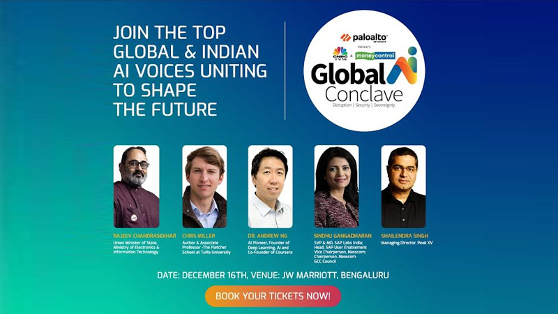 CNBC-TV18 and Moneycontrol to host their first-ever Global AI conclave
