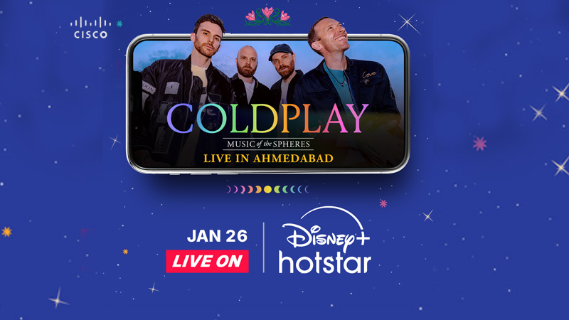 Disney+ Hotstar to stream Coldplay live in Ahmedabad on Republic Day