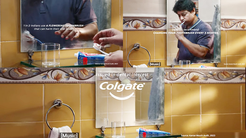 Colgate plants the seed of hygiene with Indianis Dentris flower campaign