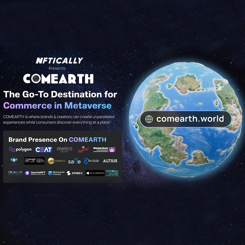 NFTICally unveils Comearth to drive e-commerce in the Metaverse