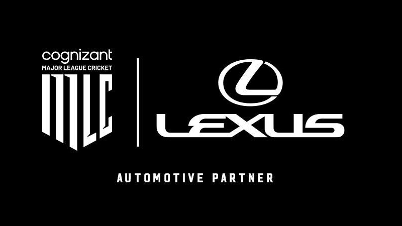 Lexus becomes automotive partner of Cognizant Major League Cricket