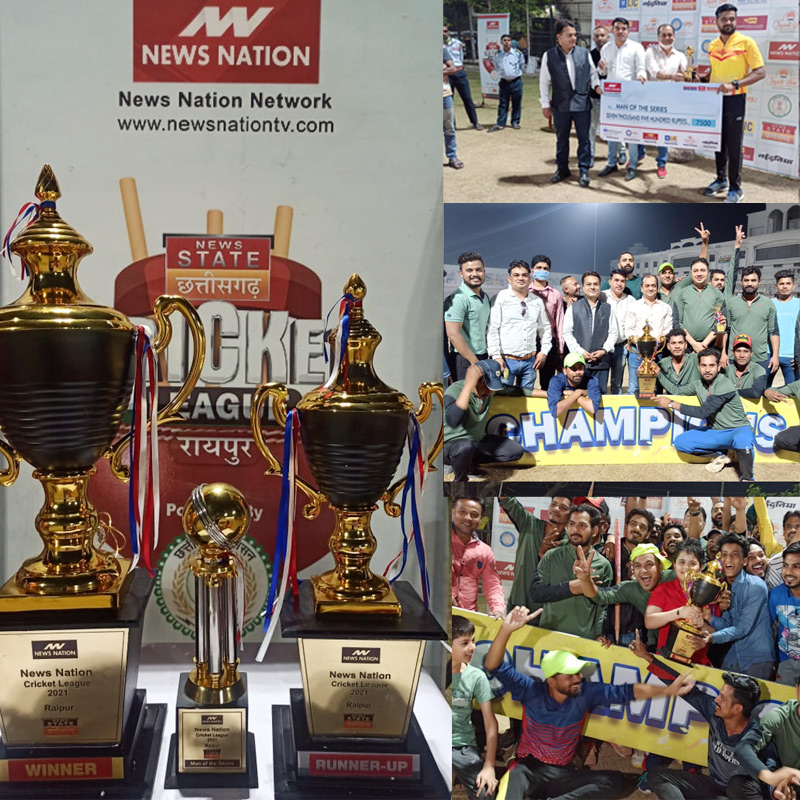 First edition of News State Chhattisgarh Cricket League concludes successfully