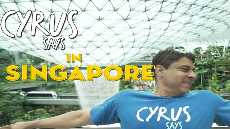 Cyrus Broacha’s ‘Cyrus Says’ explores Singapore’s local secrets