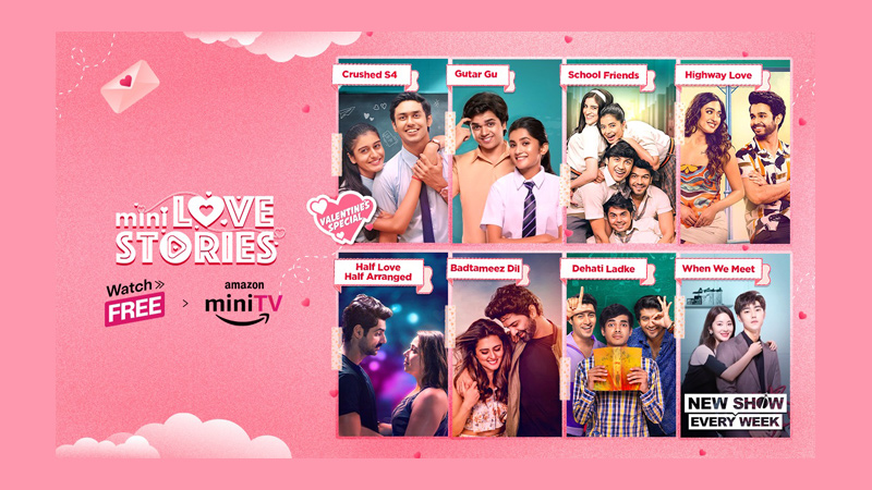 Celebrate Valentine’s Day on Amazon miniTV