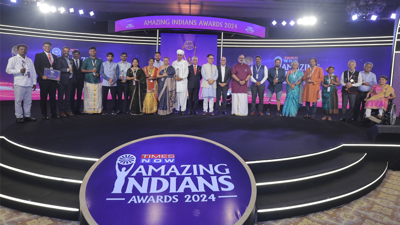 Times Now honours 13 inspiring Indians at the Amazing Indians Awards 2024