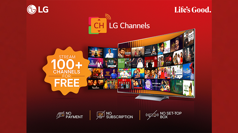 LG expands free streaming with 100 plus channels on smart TVs