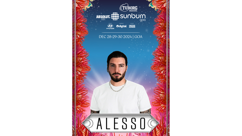 Sunburn Goa announces DJ Alesso to perform at EDM Festival 2024