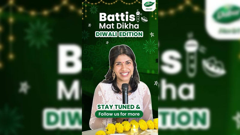 Dabur Herb’l brings festive cheer with ‘Battisi Mat Dikha’