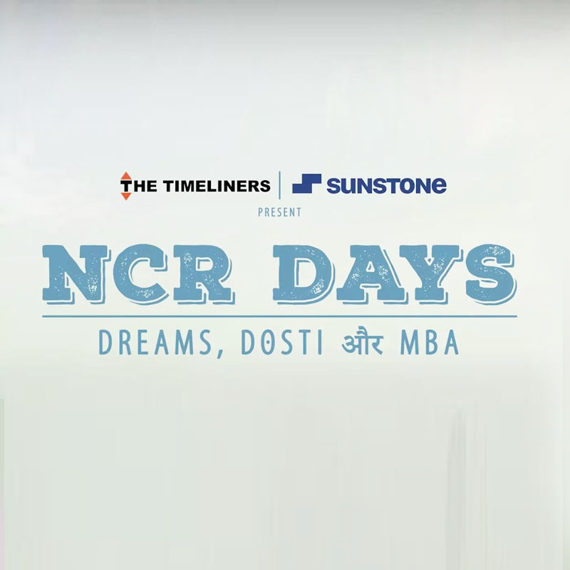 The Viral Fever (TVF) & Sunstone partner for the new show ‘NCR Days-Dreams, Dosti और MBA’