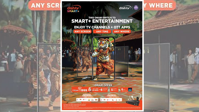 D2H celebrates Onam with a film campaign by LS Digital