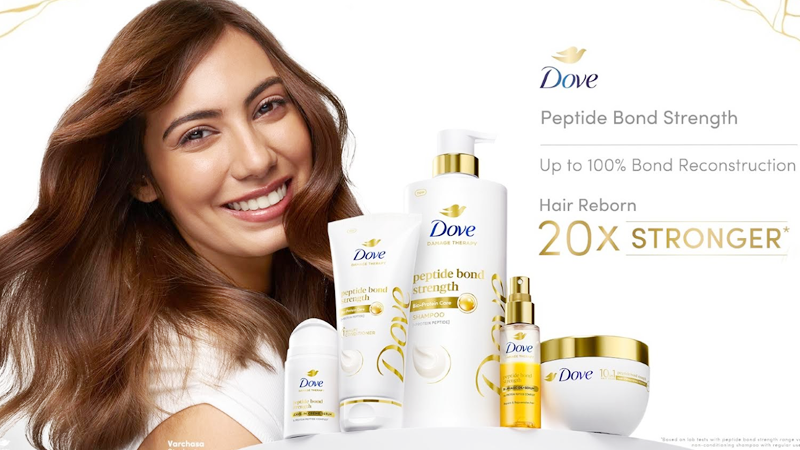 Dove mends it like Kintsugi in rebonding tale of strength and strands