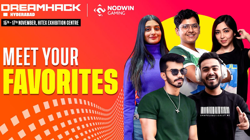 India’s top five gaming stars gather for DreamHack India 2024 in Hyderabad