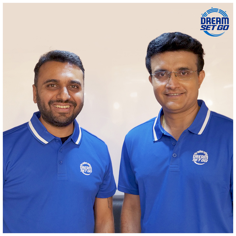 DreamSetGo announces Sourav Ganguly as its first brand ambassador