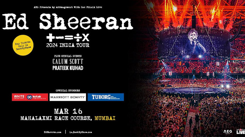 Five things to make you happier for Ed Sheeran’s + – = ÷ x India Tour