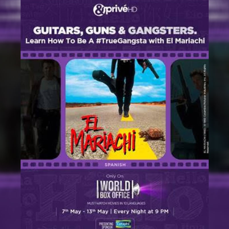 Mexican gangster flick ‘El Mariachi’ to stream on &Prive World Box Office