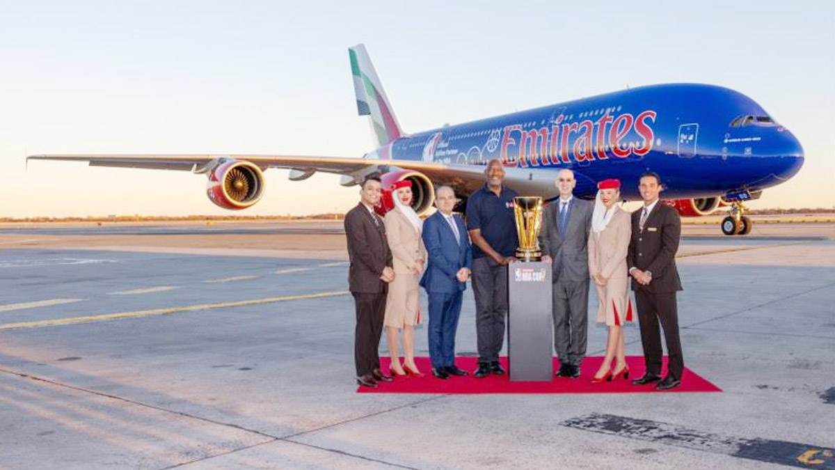 Emirates brings NBA Cup to New York to kick off tournament
