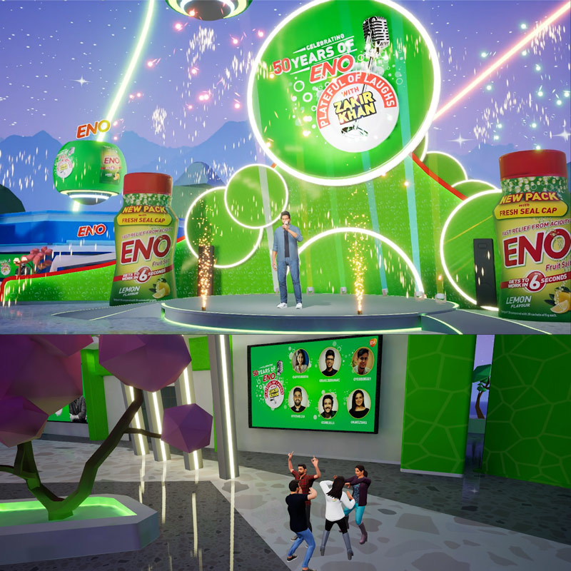 ENO celebrates 50 Years in India with first-ever metaverse stand-up show