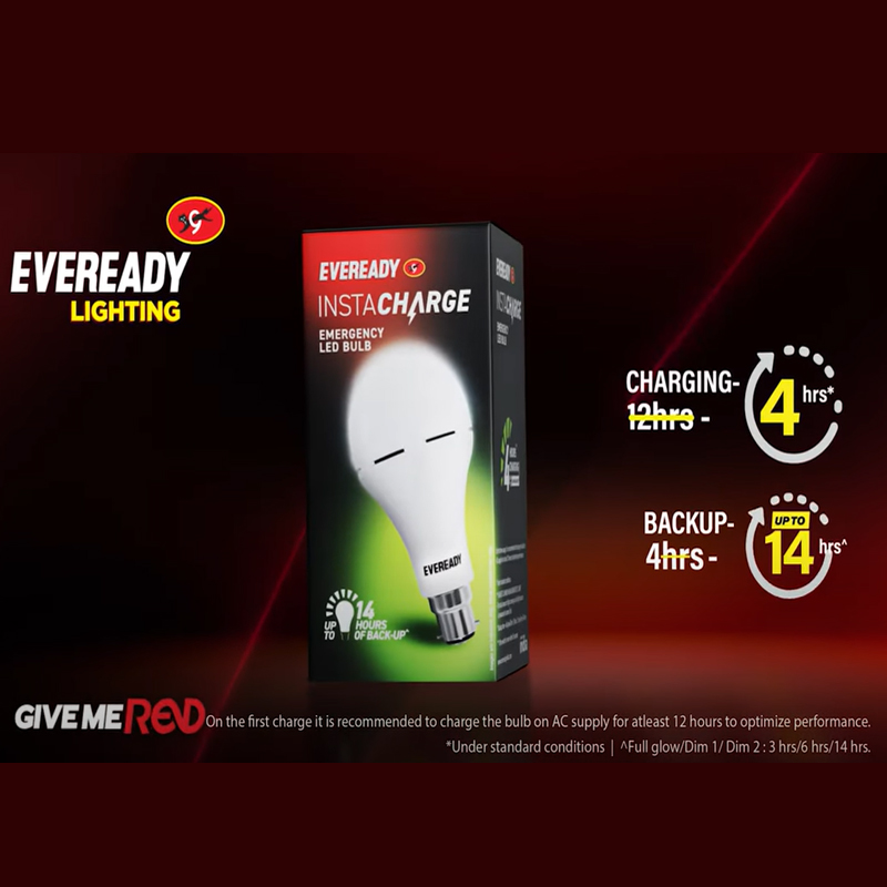 Eveready’s latest TVC showcases its emergency LED bulb ‘INSTACHARGE’