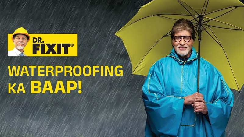 Dr. Fixit’s new ad with Amitabh Bachchan seals the deal on waterproofing