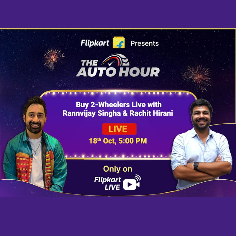 Flipkart to host first-ever live commerce event for two-wheelers
