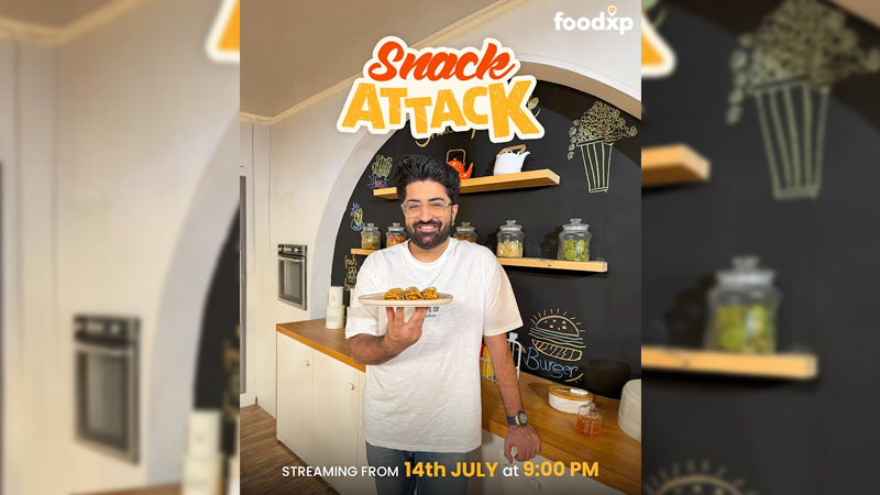 Foodxp launches ‘Snack Attack’, a bite-sized show that serves feelings on a plate