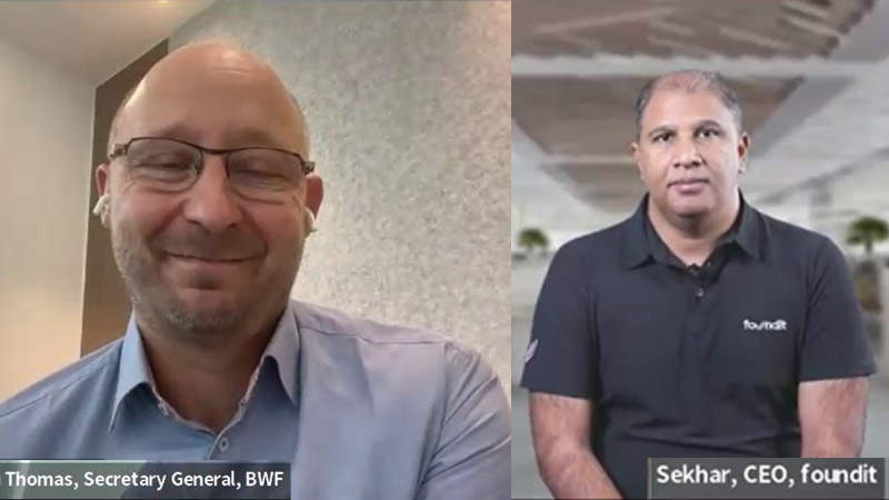 foundit becomes the official talent partner of the Badminton World Federation