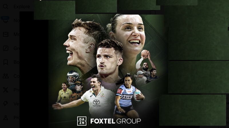 Streamer Dazn  acquires Australian  Foxtel group from News Corp & Telstra for A$3.4 bn