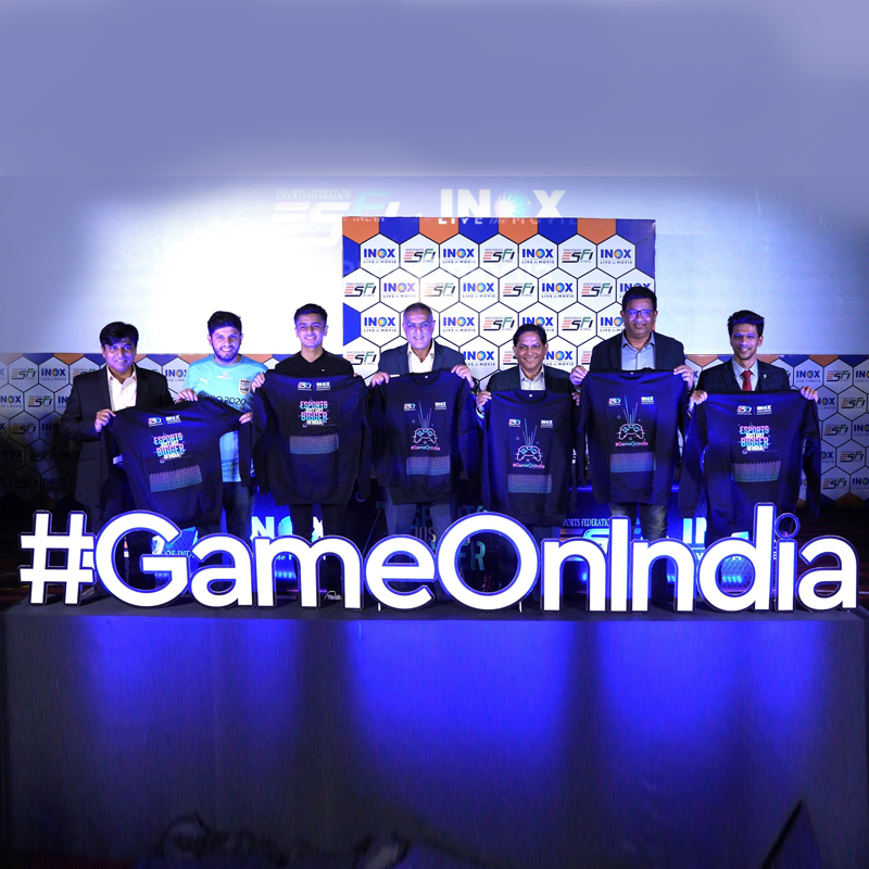 Inox and ESFI join hands to bring esports to the big screen