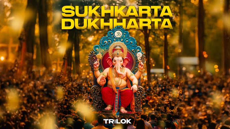 Trilok drops high-octane spin on Ganpati aarti Sukhkarta Dukhharta