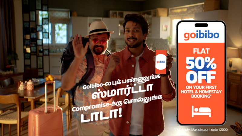 Goibibo adds star power to Its roaster of brand ambassadors with Dynamic Duo Kalidas-Jayaram