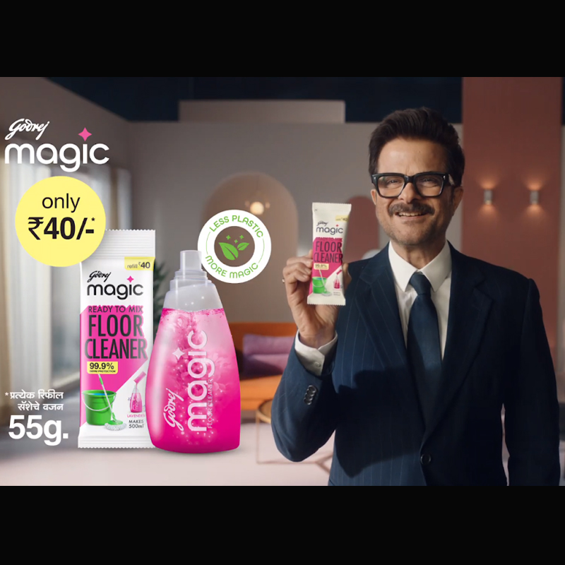 Godrej Magic unveils its new Magic Floor Cleaner with Anil Kapoor as its brand ambassador