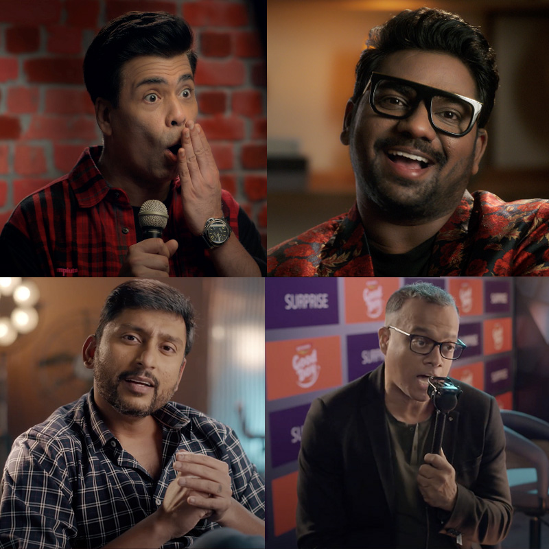 Britannia Good Day gets celebrities to swap roles in its new campaign