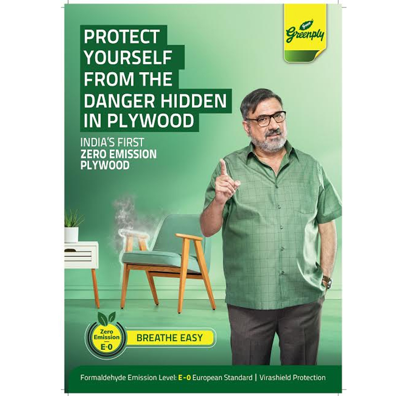 Greenply ropes in Boman Irani to convey importance of safe air in our homes