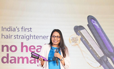 Philips introduces hair straightener with NourishCare technology