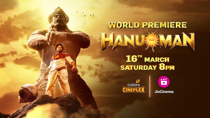 Viacom18 to simulcast movie premiere of Hanu-Man on Colors Cineplex & JioCinema