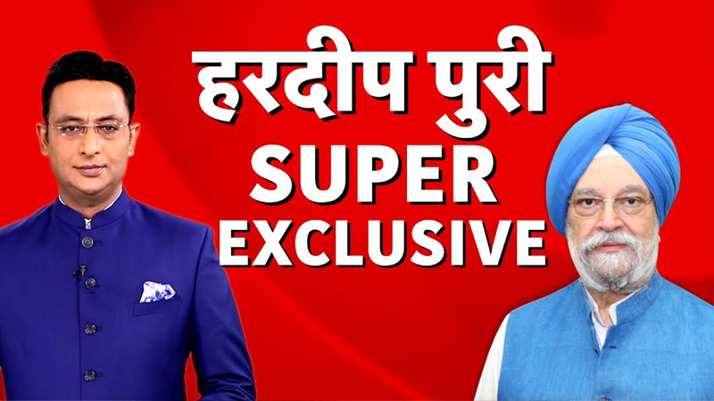 Minister Hardeep Singh Puri’s exclusive interview on LPG price cut on News18 India