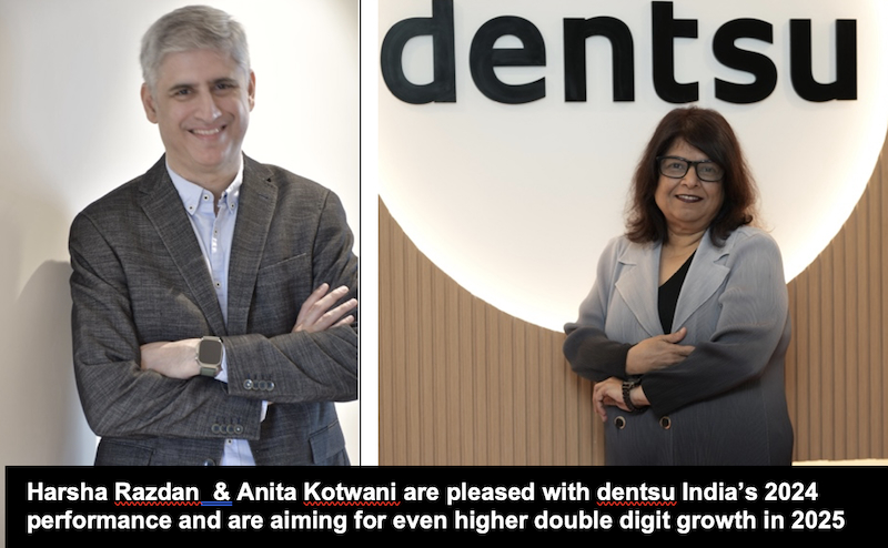 dentsu India makes merry in 2024