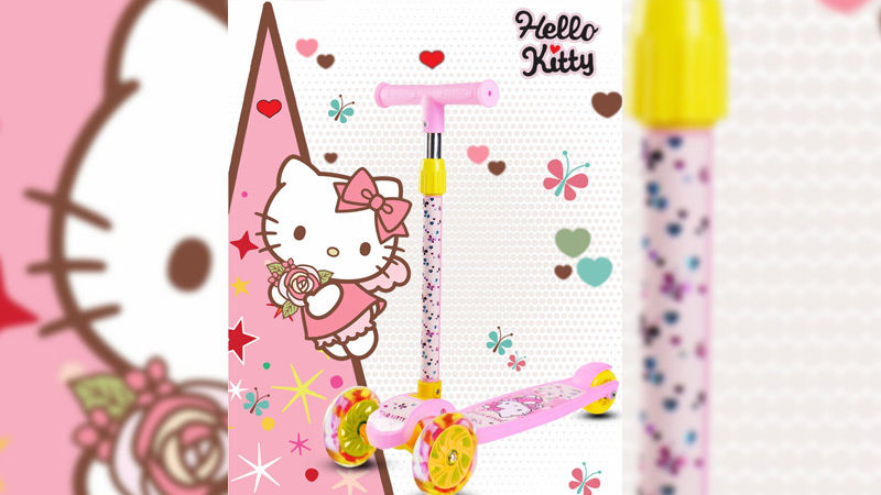 Hello Kitty rolls into India with cute new wheels for kids
