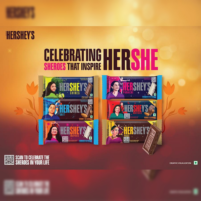 Women’s Day: Hershey India celebrates six ‘Unsung Sheroes’ with limited edition packs