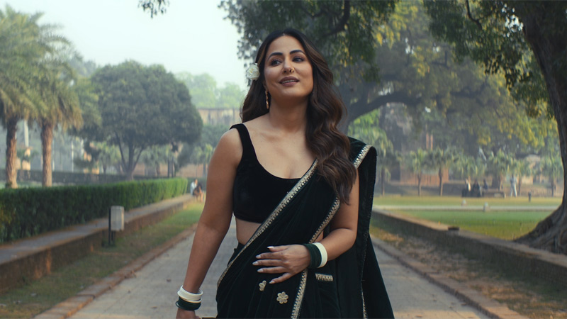 “The people there were really warm, and the food was absolutely lip-smacking”:  Hina Khan