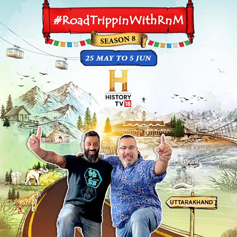 HistoryTV18 premieres season 8 of #RoadTrippinWithRnM