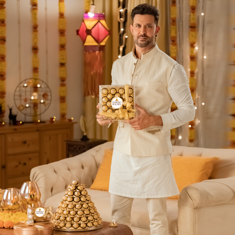 Hrithik reminisces “#GoldenDiwali” in Ferrero Rocher’s latest ad film