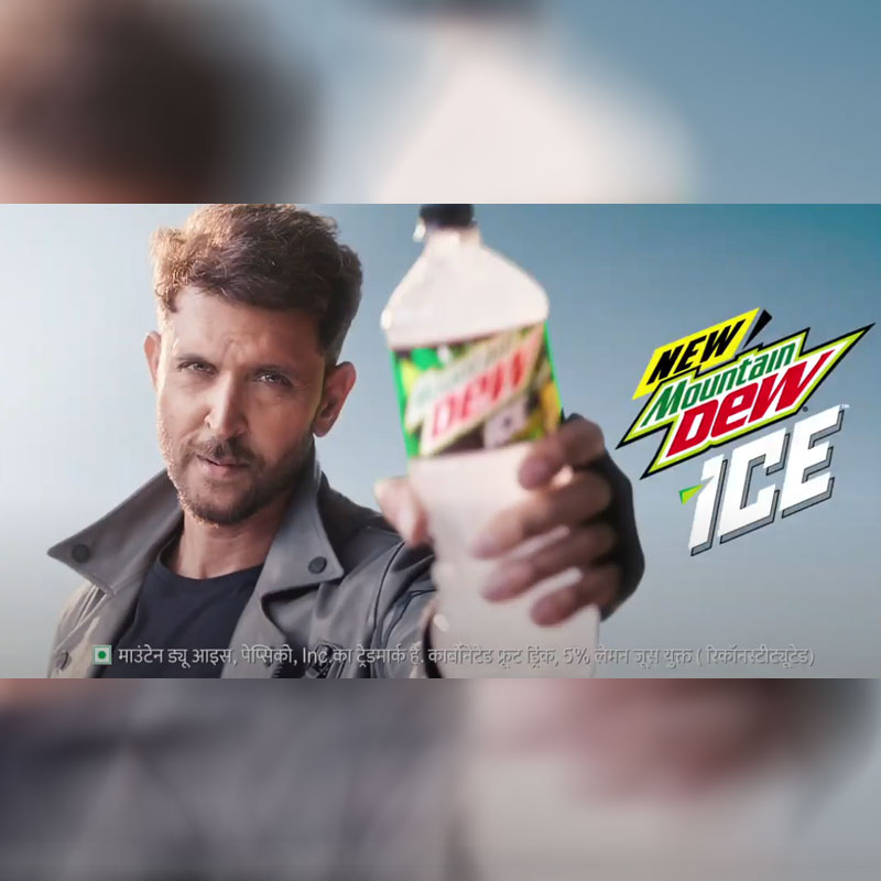 Hrithik Roshan establishes the Dew philosophy in new summer campaign