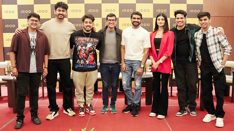 Iqoo levels up mobile gaming with India’s top gamers on board