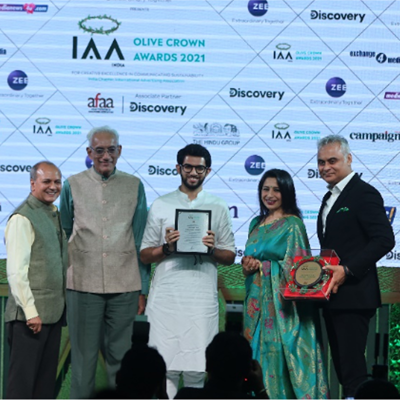 Bhamla Foundation’s World Environment Day campaign wins top honours at the 11th Olive Crown Awards