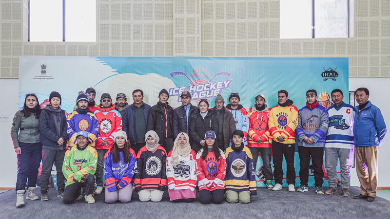 Ladakh administration and Royal Enfield announce teams for the inaugural Ice Hockey League