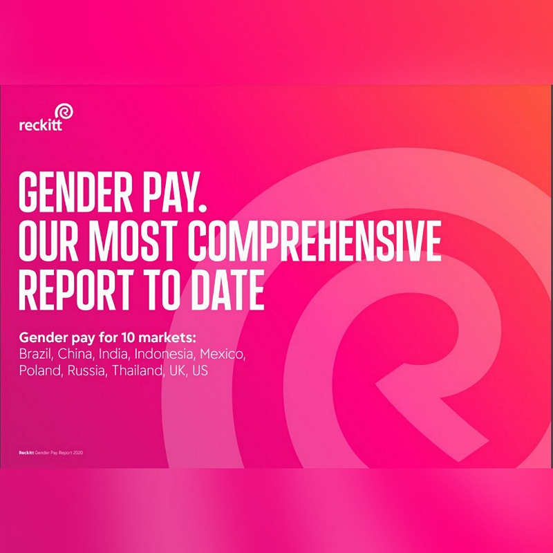 Reckitt expands gender pay reporting to 70% of its global workforce